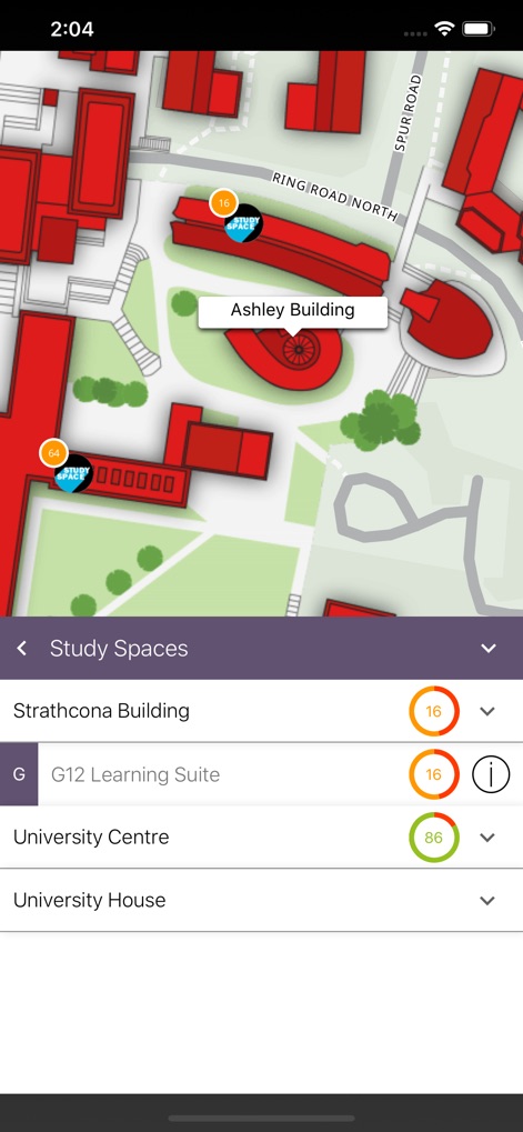 UoB Campus Map - 내비게이션 앱 | MWM