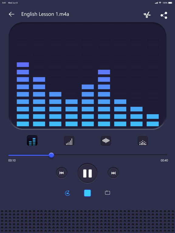 Voice recorder: Audio editor screenshot 4