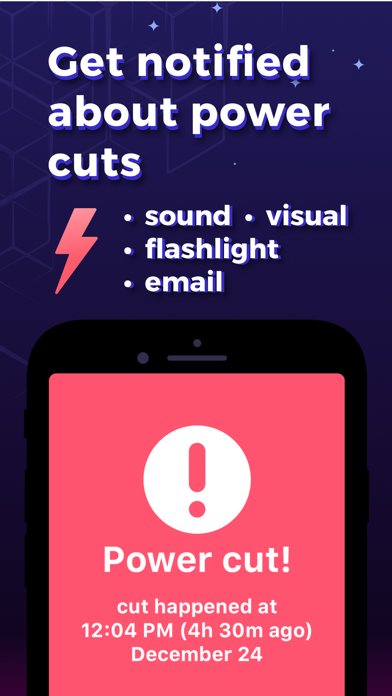 Power Failure & Outage Alarmのおすすめ画像1