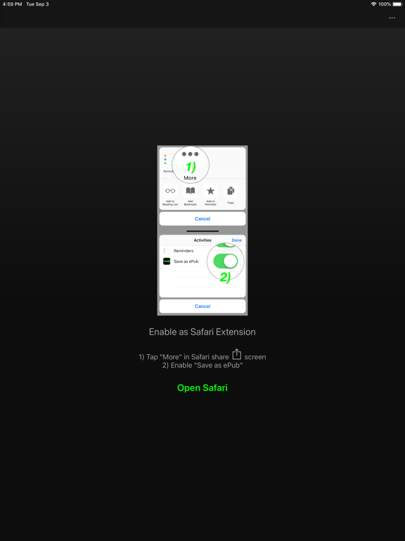 Screenshot #6 pour HTML2ePub