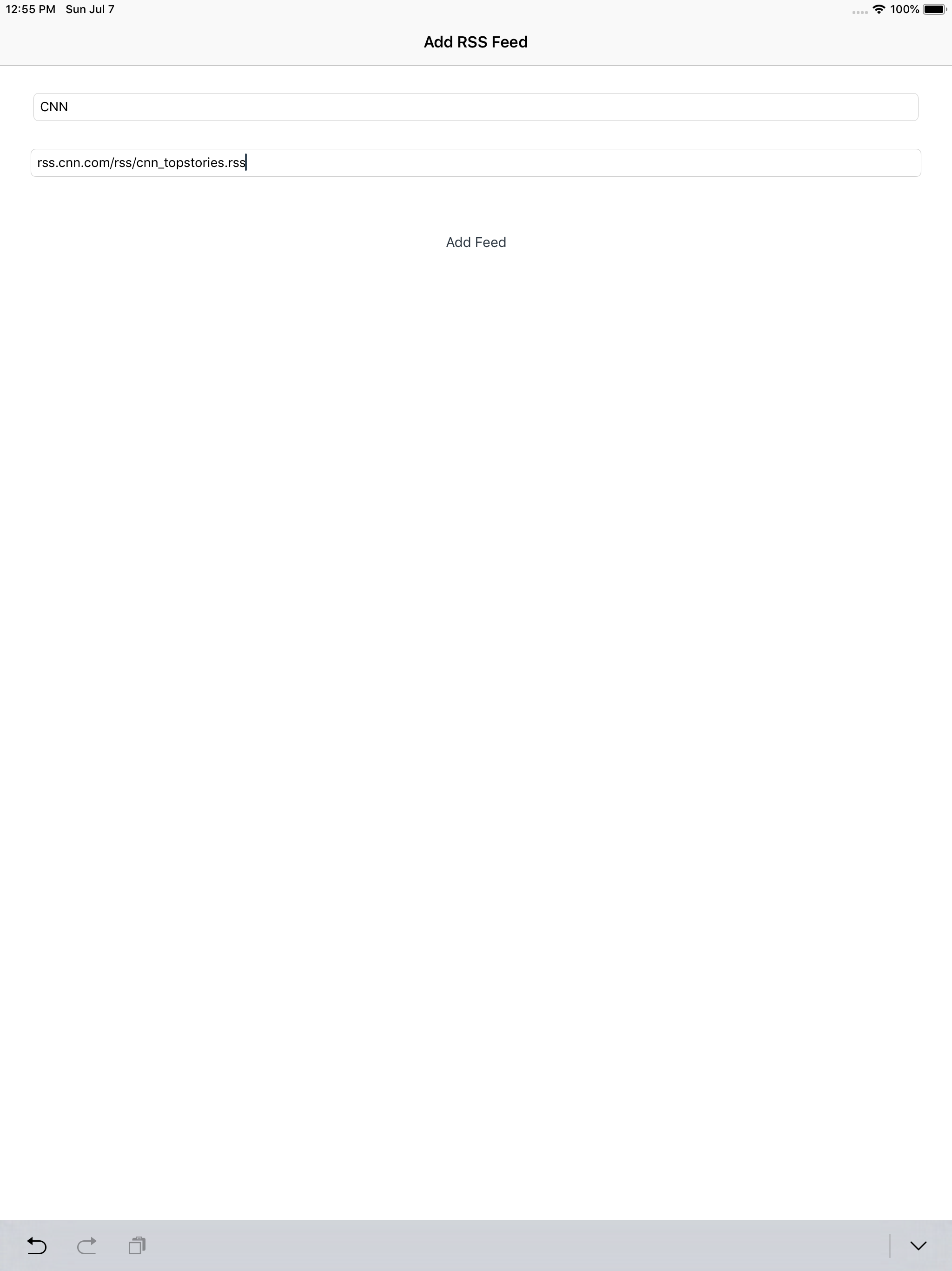 RSSReader screenshot 9