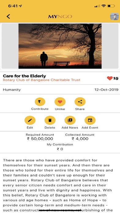 MyNGOApp screenshot 2