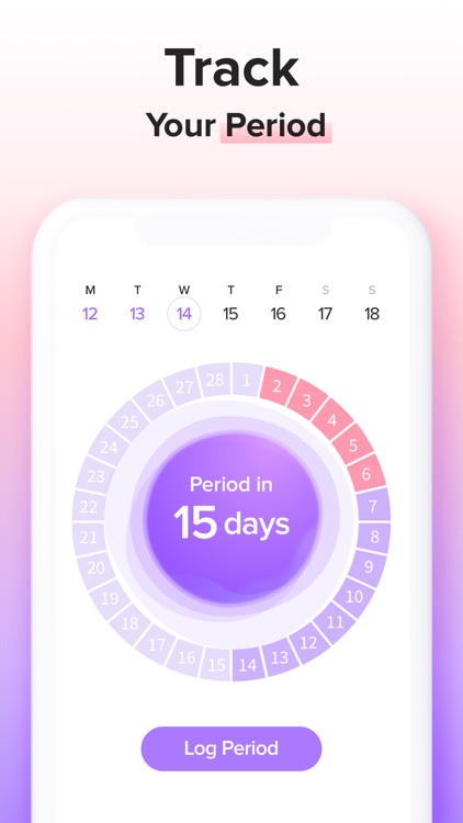Glow Period, Fertility Tracker screenshot-0