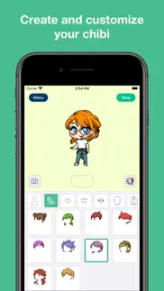 my chibi - widget game iphone screenshot 1