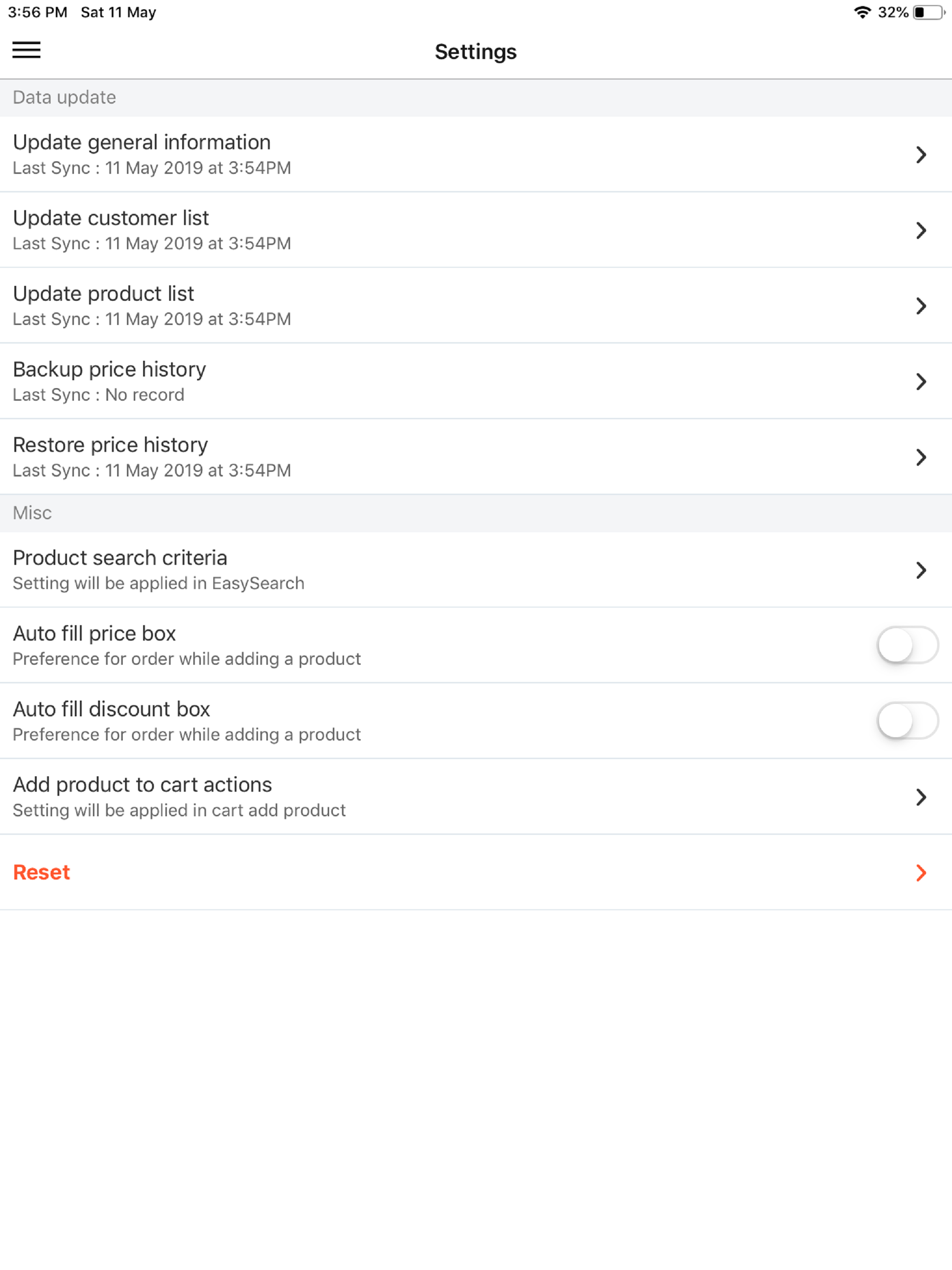 Easy Sales Mobile screenshot 8