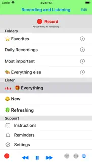 How to cancel & delete practice recorder 1