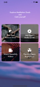 Antistress Anxiety Relief App screenshot #1 for iPhone