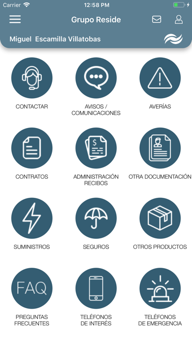 Screenshot #2 pour Grupo Reside App