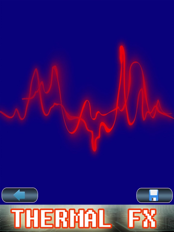 Thermal Heat FX Camera Filter iPad screenshot