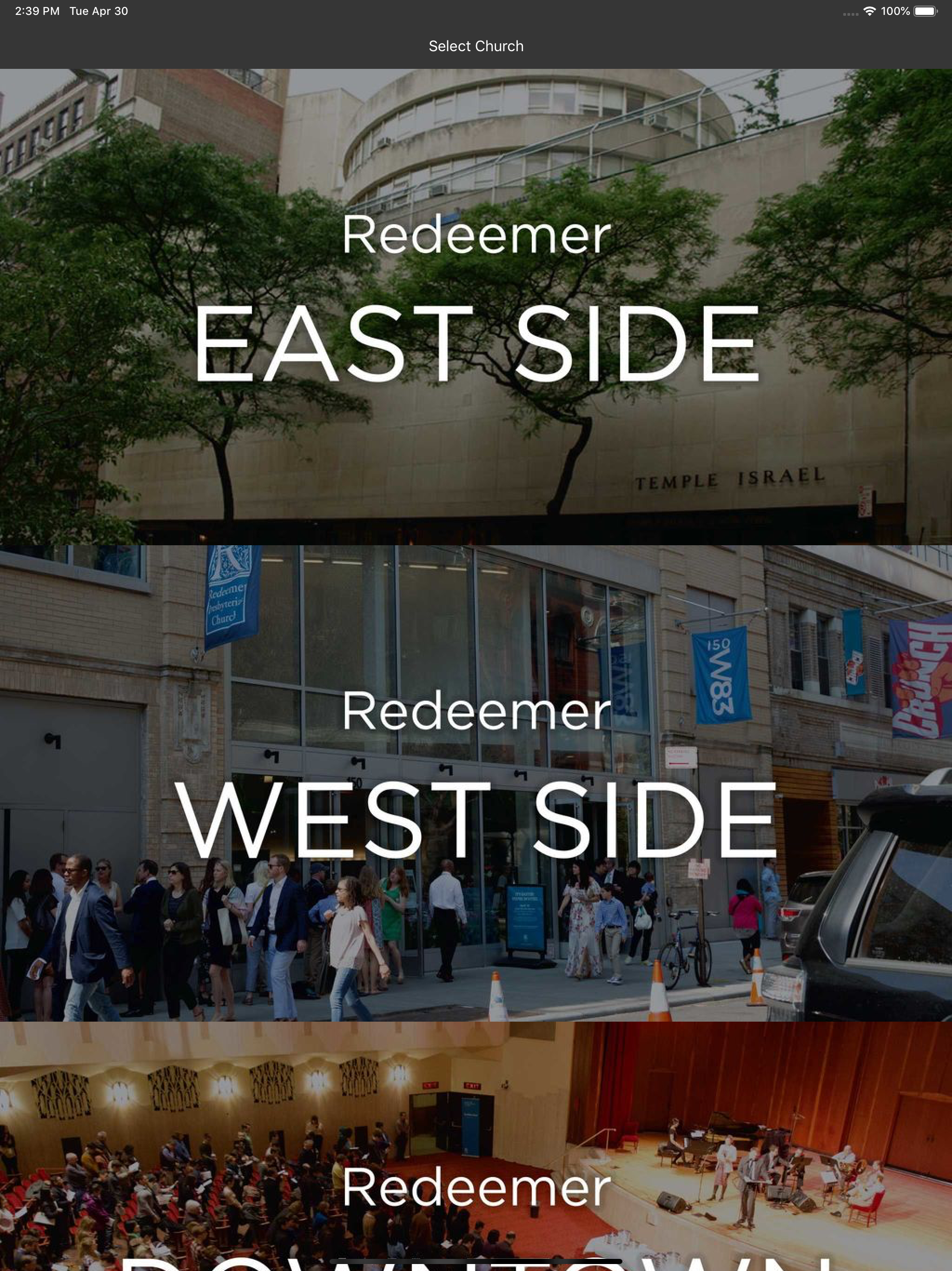Redeemer Churches & Ministries screenshot 4