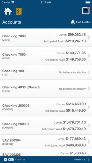 Coastal States Bank Business screenshot 4