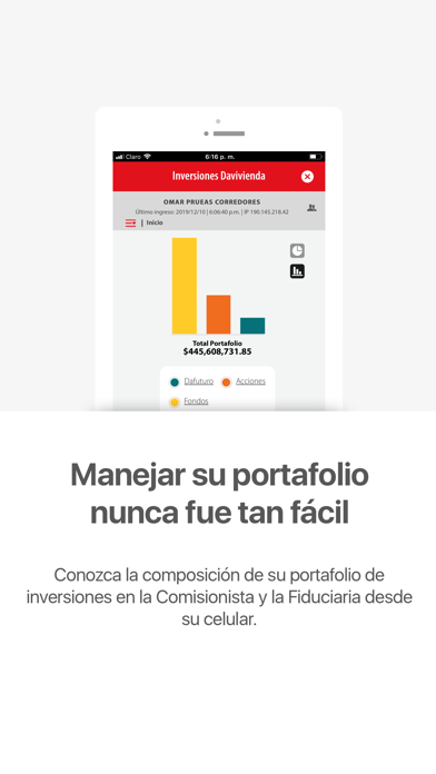 Inversiones Davivienda Screenshot