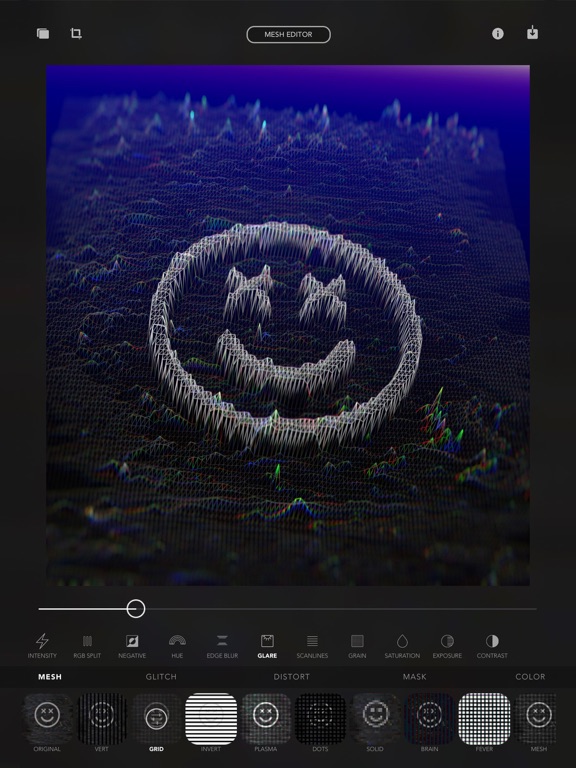 Glitch Face Pro iPad screenshot 6 - Photo & Video app