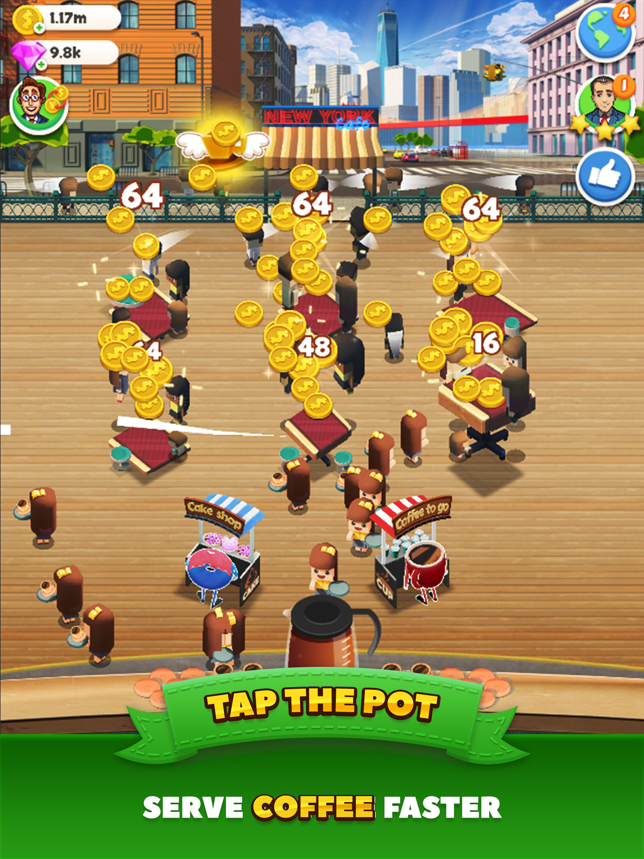 My Coffee Shop - Idle Manger screenshot 16