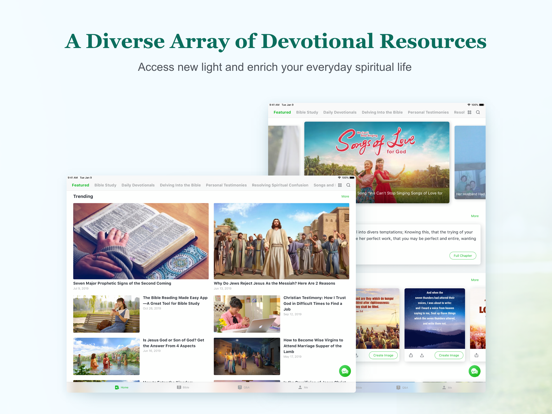 Bible Reading Made Easy iPad screenshot 1 - Reference app
