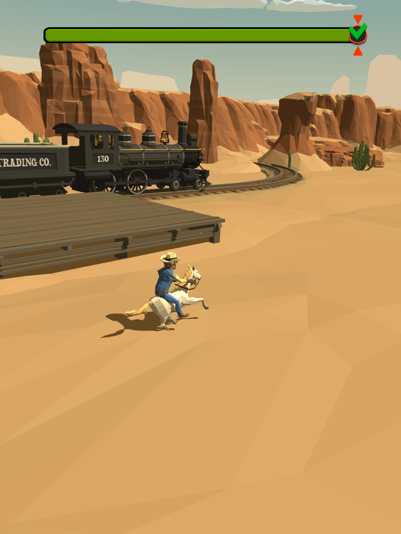 Cowboy Flip 3D iPad screenshot 5 - Games app