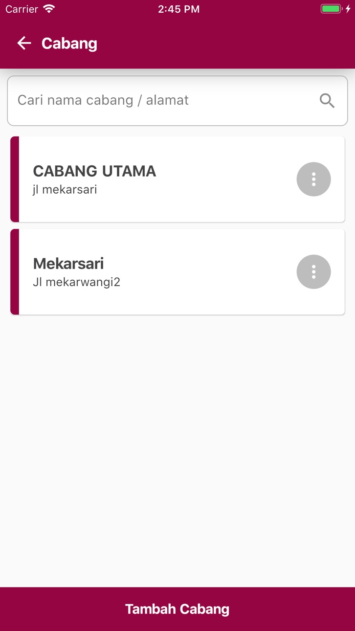 iPhone screenshot