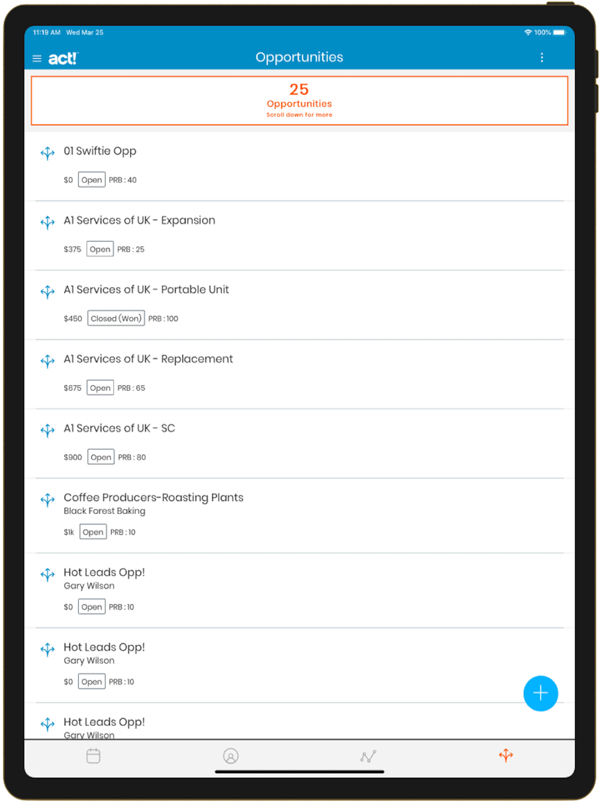 Mobile CRM Companion