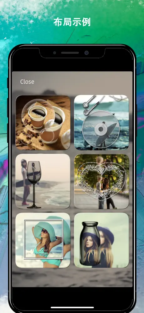 Design Camera - 艺术照片布局相机
