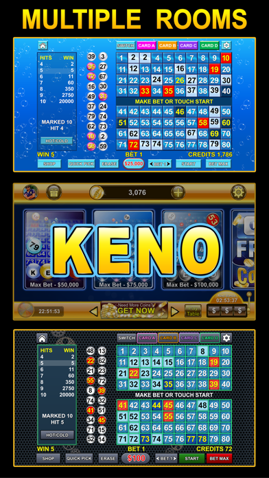 Keno - Multi Card keno gamesのおすすめ画像3