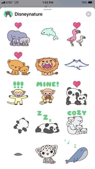 Screenshot #2 pour Disney Stickers: Disneynature