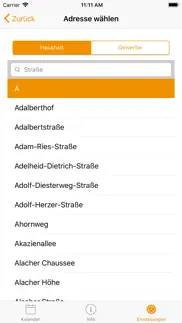 abfall-app erfurt iphone screenshot 4