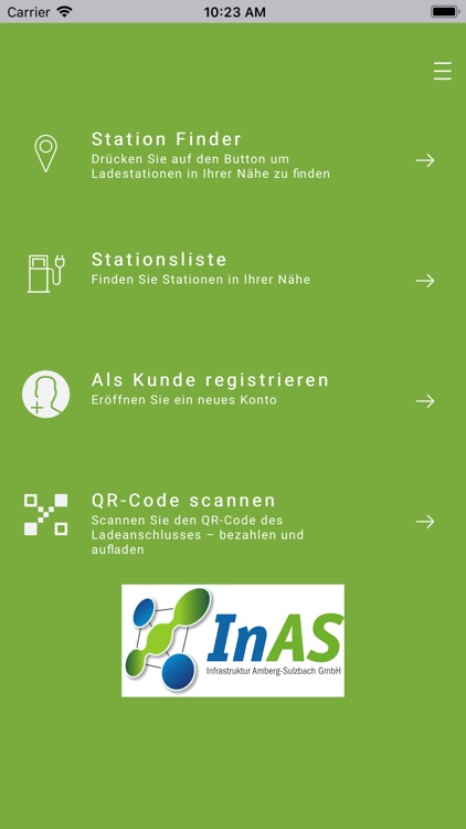 InAS GmbH - Lade-App