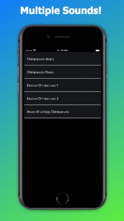 Real Chimpanzee Sounds