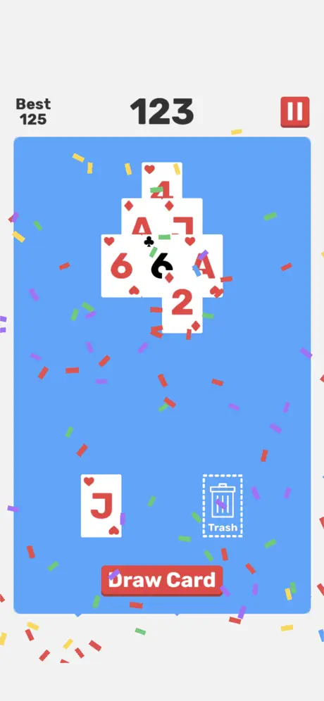 Endless Pyramid Solitaire