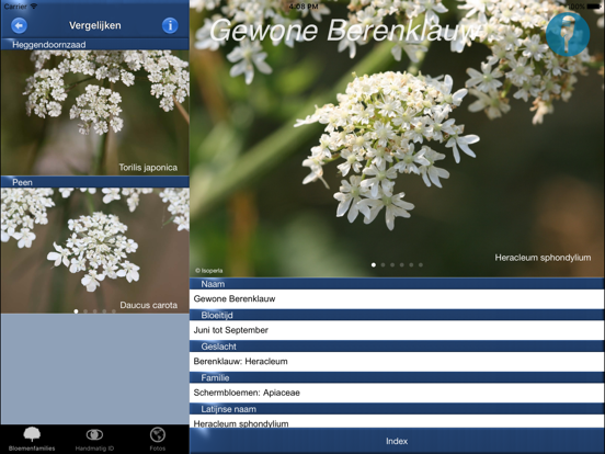 Wilde Bloemen Id NL iPad app afbeelding 5