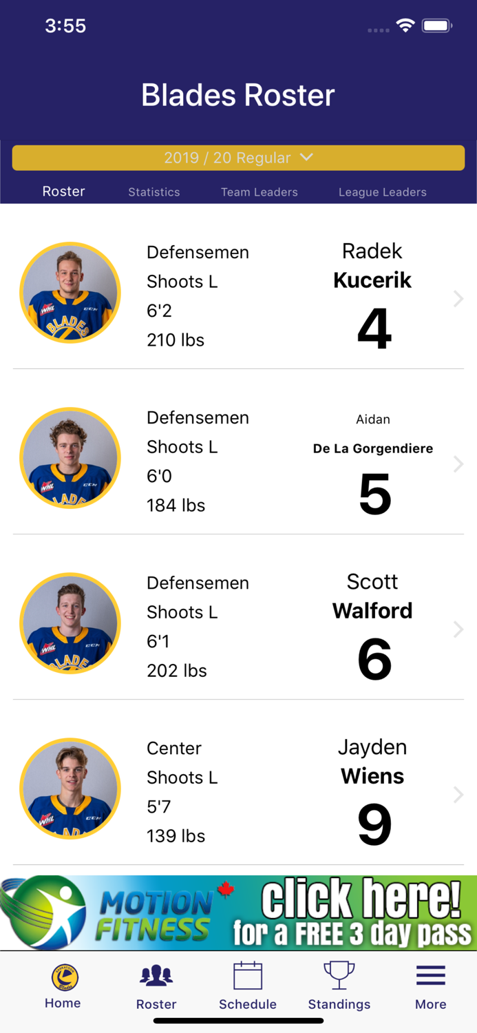 Saskatoon Blades Official App