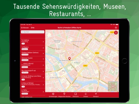 Berlin & Potsdam Offline Map screenshot 3