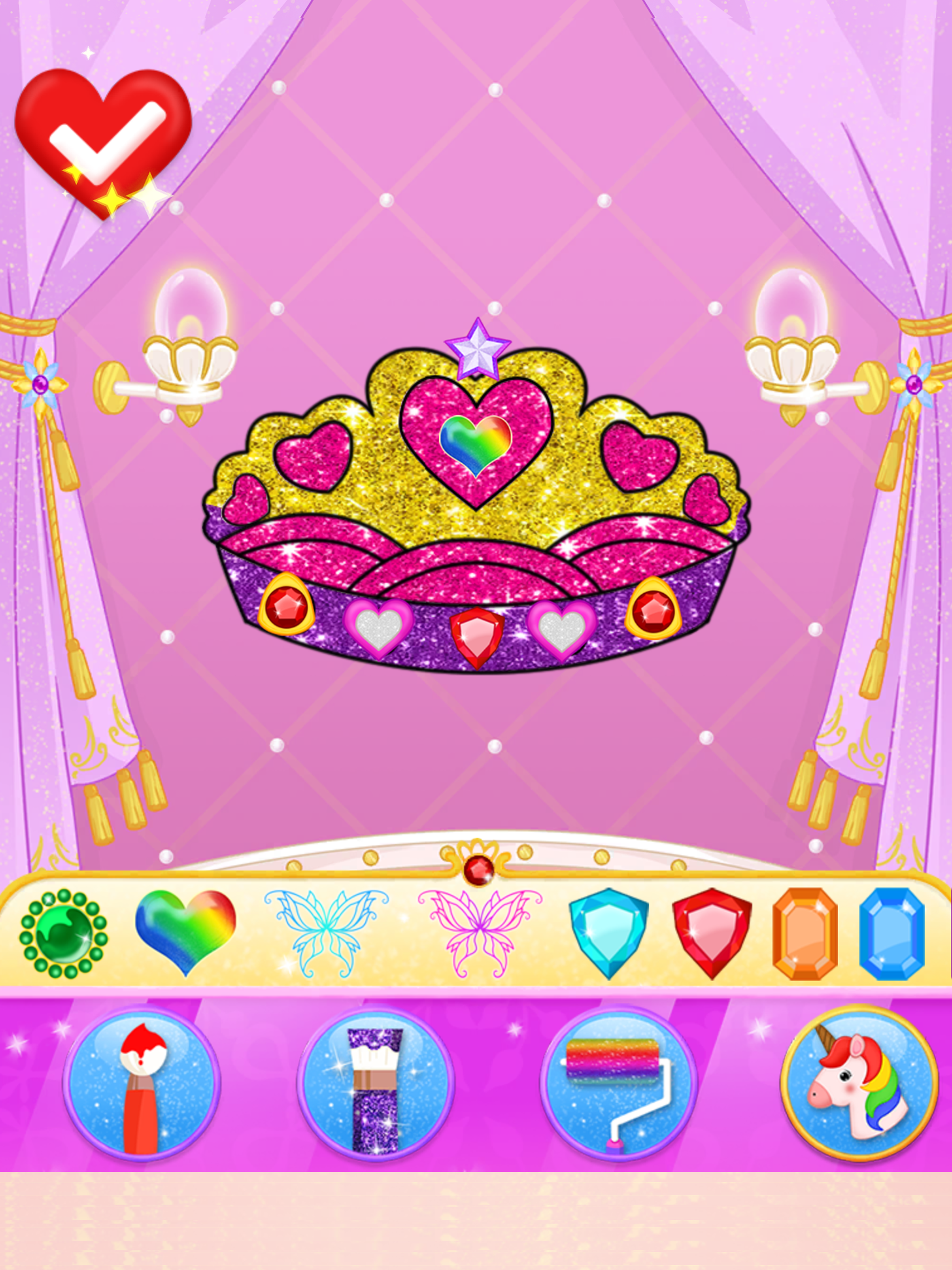 Princess Makeup Dress Design