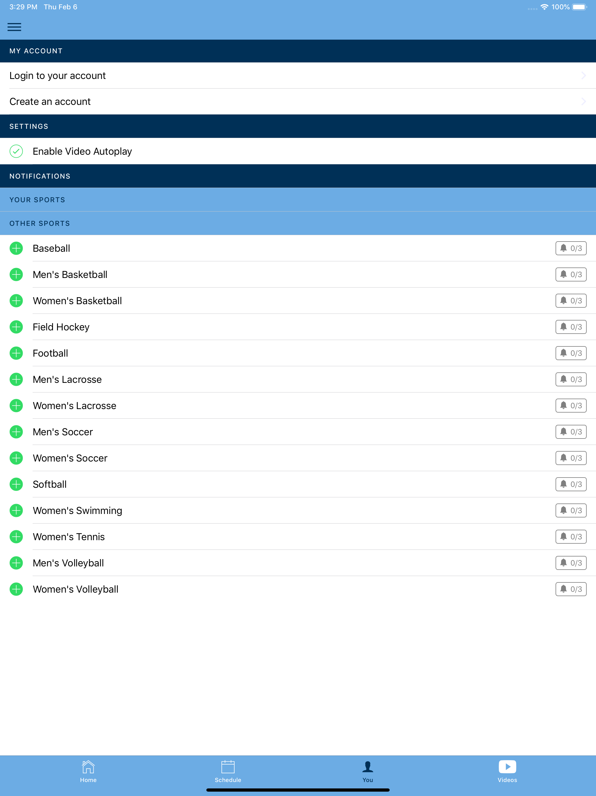 Kean University Athletics screenshot 7