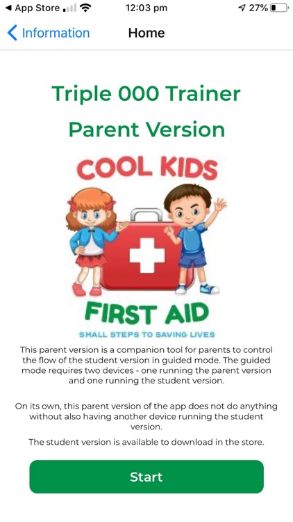 Triple 000 Trainer For Parents