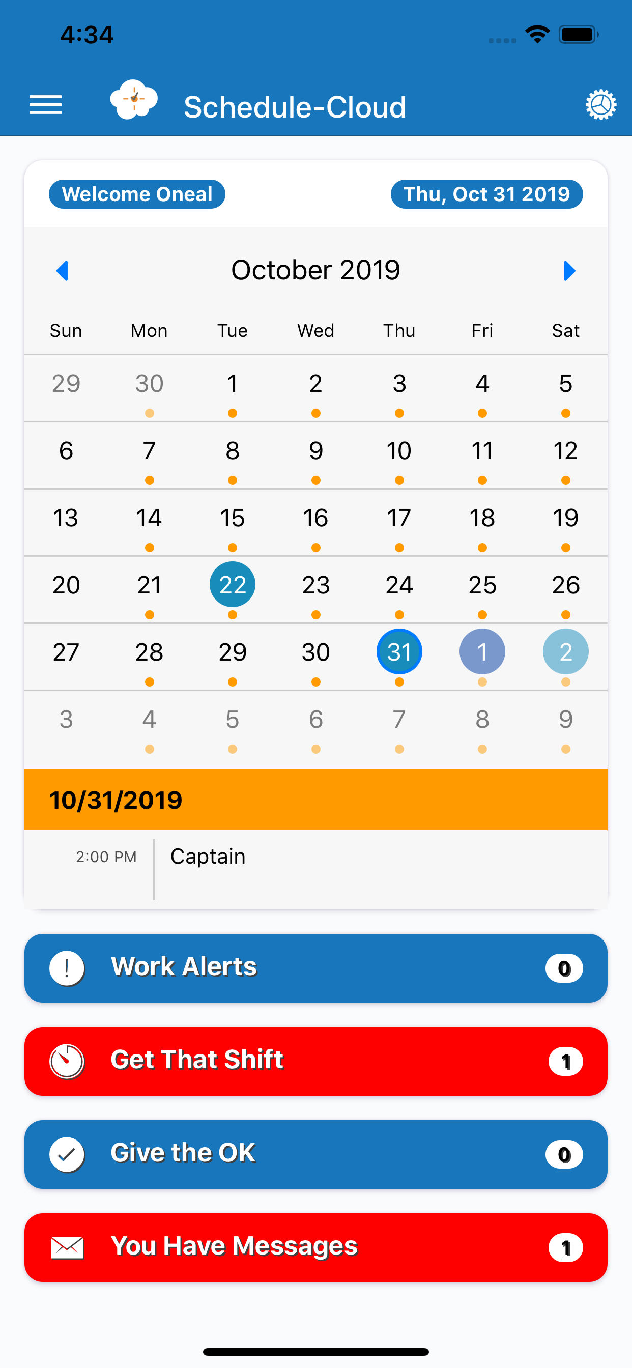Schedule-Cloud Staff screenshot 3