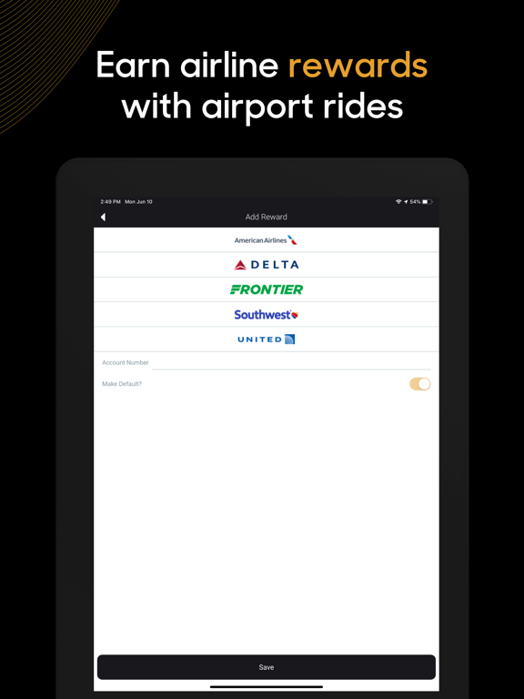 ExecuCar iPad screenshot 4 - Travel app