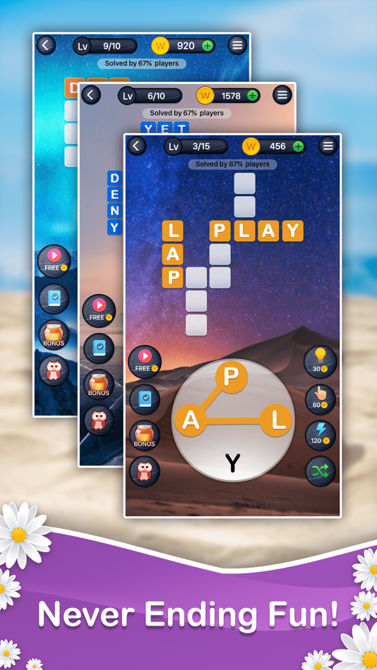 #5. Word Planet - from Playsimple (iOS) 作者: PlaySimple Games Pte Ltd