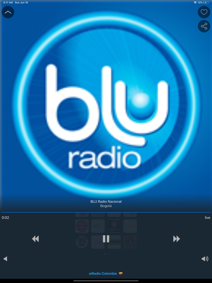 oiRadio Colombia - Live radio