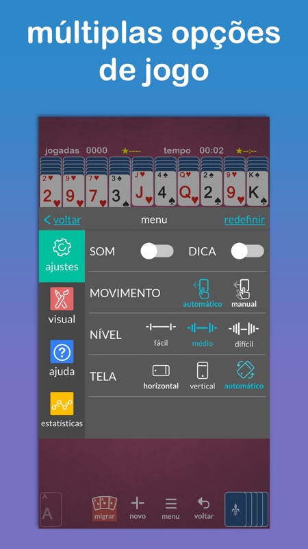 Paciência Spider - iSpider screenshot 2
