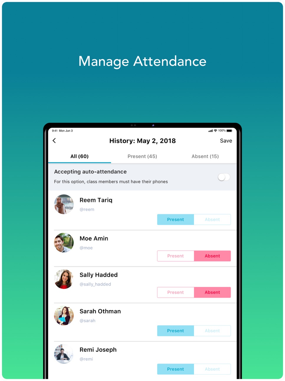 iPad screenshot