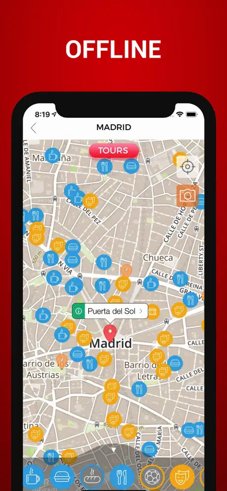 Madrid Matkaopas Offline