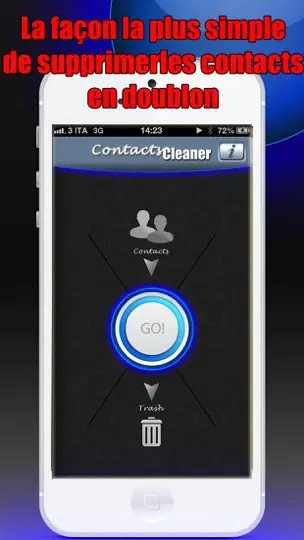 Capture d'écran de Contacts Cleaner Pro sur iPhone 2