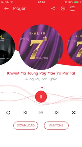 Game screenshot Ooredoo Music (Myanmar) hack