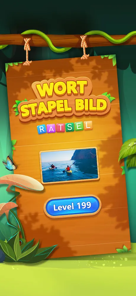 Wort Stapel Bild