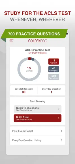 Game screenshot ACLS Practice Test Prep mod apk