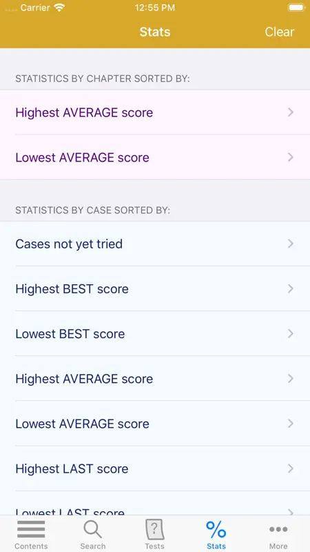 Family Med. Board Review 5/E screenshot 7 of 10