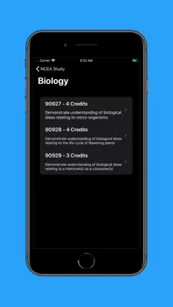 NCEA Study iphone bilder 2