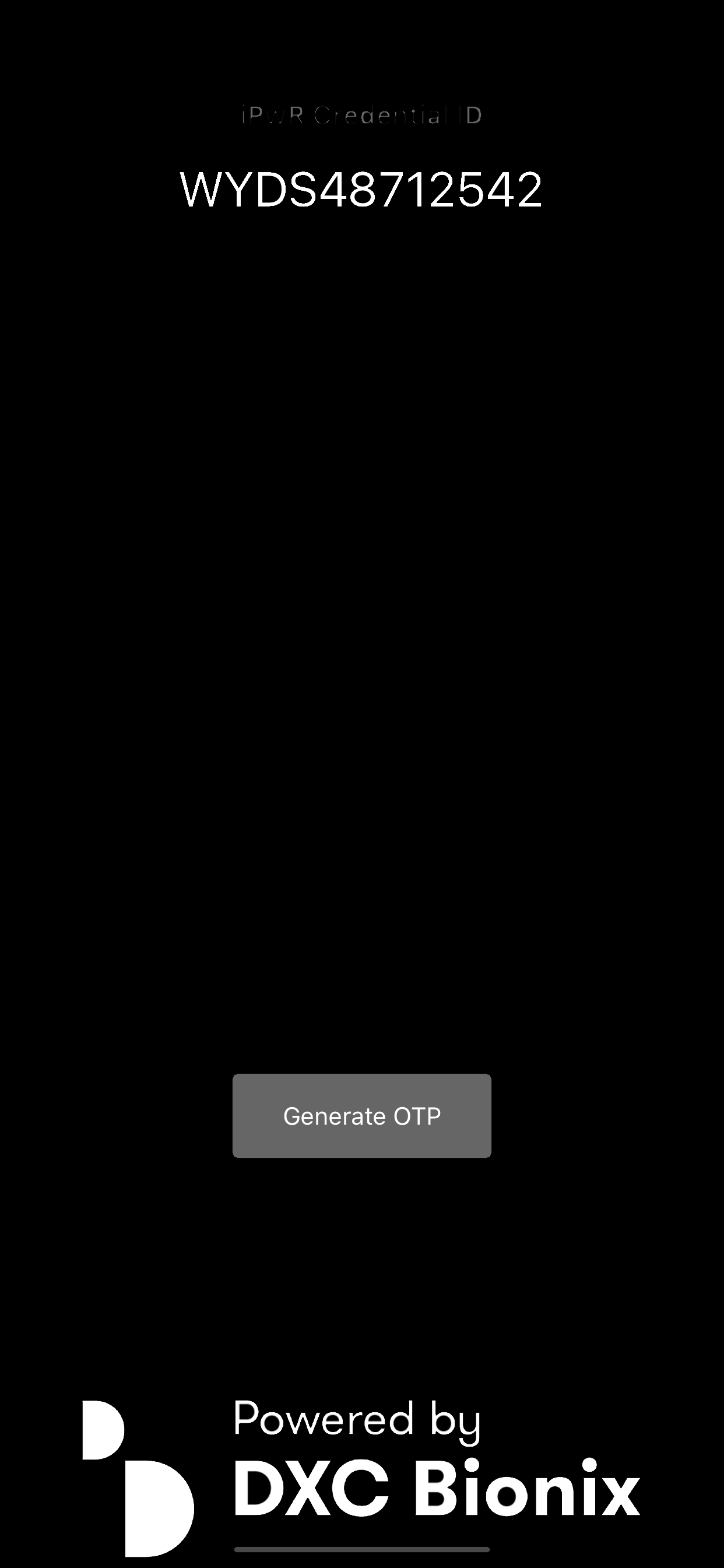 iPwR OTP Generator