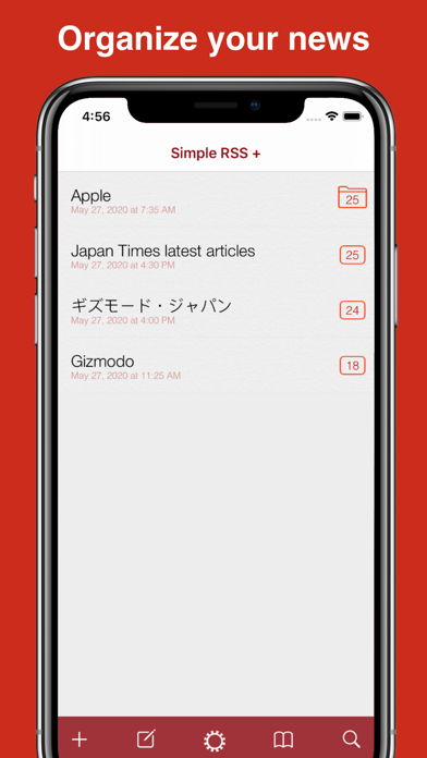 Simple RSS Push+ Screenshot